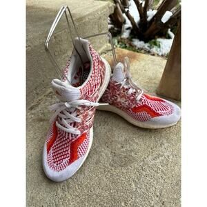 Adidas UltraBoost 5.0 DNA Cloud White Red Women's Size 9.5 Running Shoes GY3190